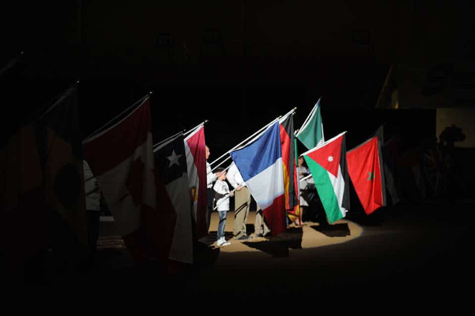 arabian world cup flag ceremony